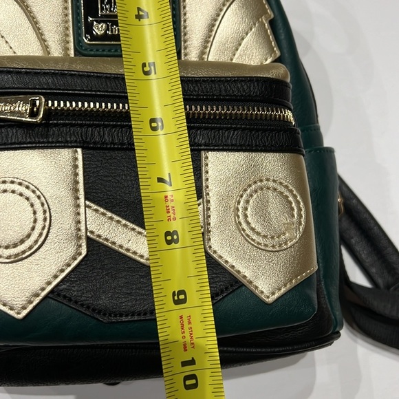 Marvel Avenger Vegan Faux Leather Loki Cosplay Loungefly Backpack - Picture 6 of 9